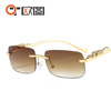 Decorations, retro metal sunglasses suitable for men and women, wholesale