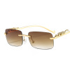 Decorations, retro metal sunglasses suitable for men and women, wholesale