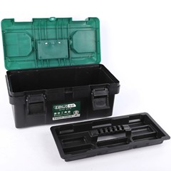 Home Tool Box 18-inch Double-layer Portable Tool Box Multifunctional Plastic Tool Box with Plastic Large Storage