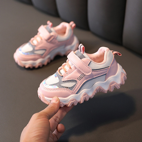 Children's Shoes  Spring and Autumn New Fashion Soft Sole Boys Trendy Shoes Casual Shoes Girls Running Sports Shoes Wholesale