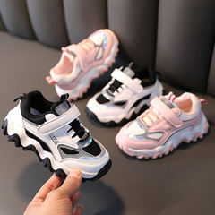 Children's Shoes 2023 Spring and Autumn New Fashion Soft Sole Boys Trendy Shoes Casual Shoes Girls Running Sports Shoes Wholesale