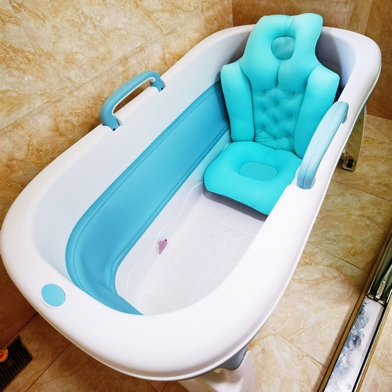 FUENTE Cubo de baño plegable al por mayor de fábrica para adultos Cubo de baño bañera de plástico para el hogar Cubo de baño de cuerpo completo