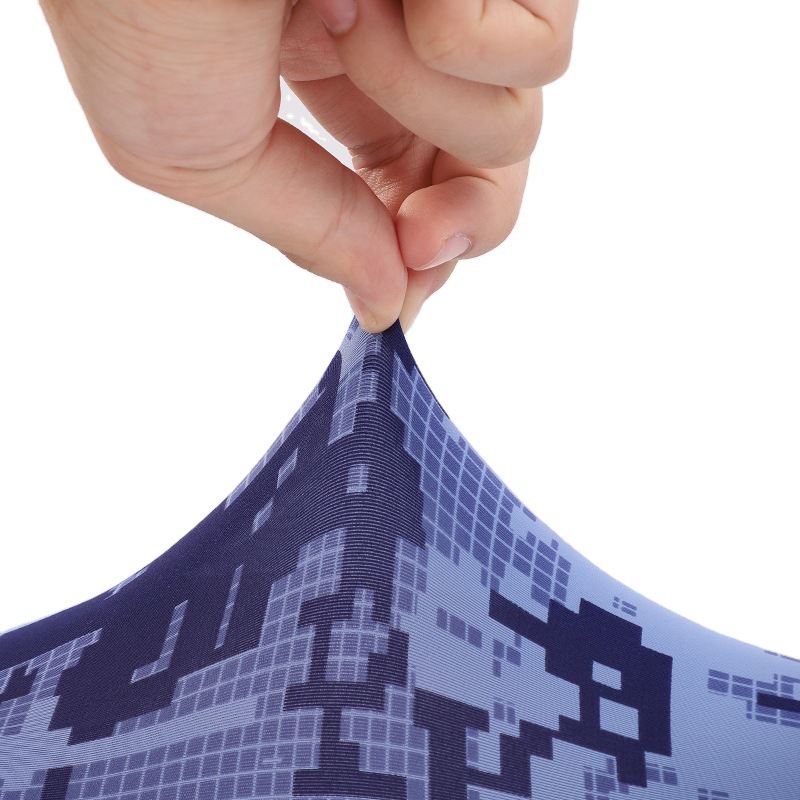 Nueva manga de hielo verano camuflaje protección solar opresleeve hombres de secado rápido montar antideslizante medio dedo brazo protección guantes de seda de hielo