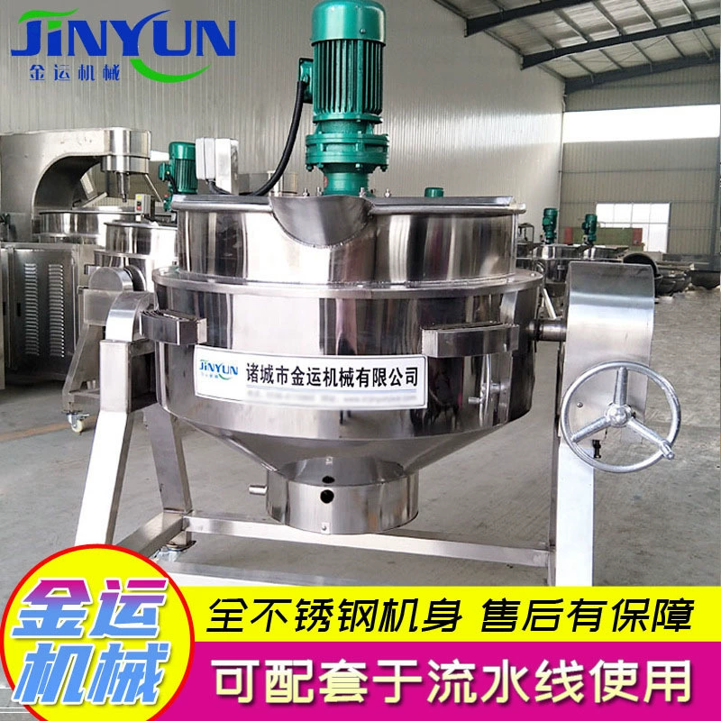 Производство и продажа из нержавеющей стали с электрическим подогревом для сэндвич-кастрюли с наклонным сэндвич-кастрюли для обработки пищевых продуктов