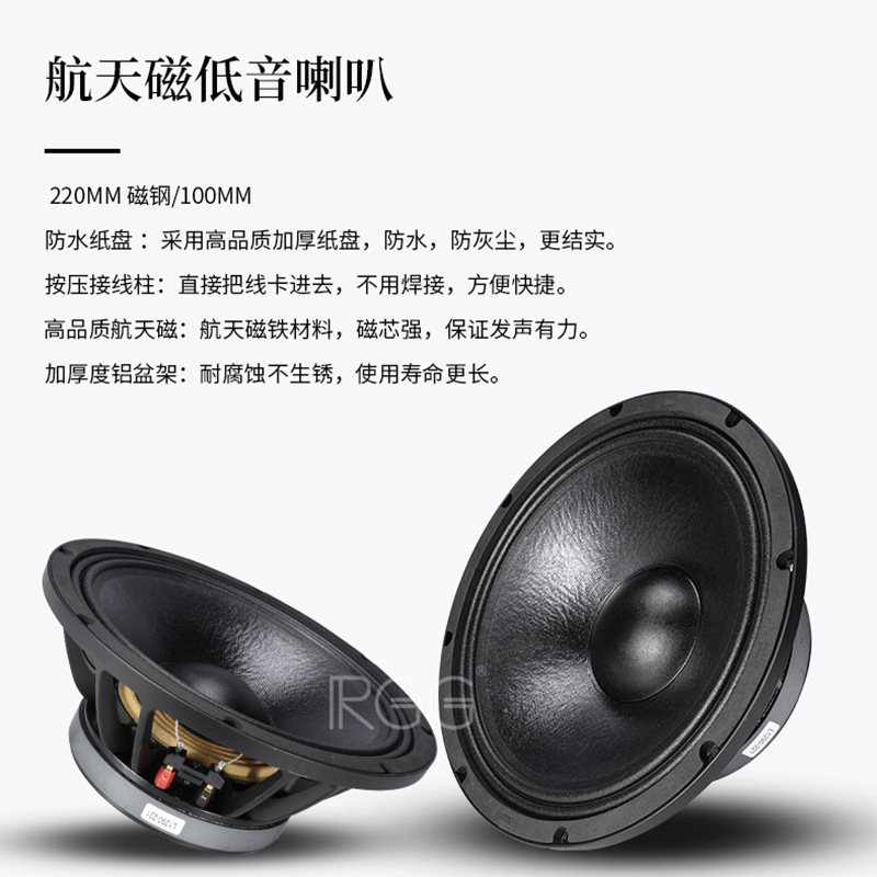 Audio de matriz de línea RGG Doble de doce pulgadas Escenario grande al aire libre Equipo de audio de matriz de línea profesional Altavoces Fábrica completa