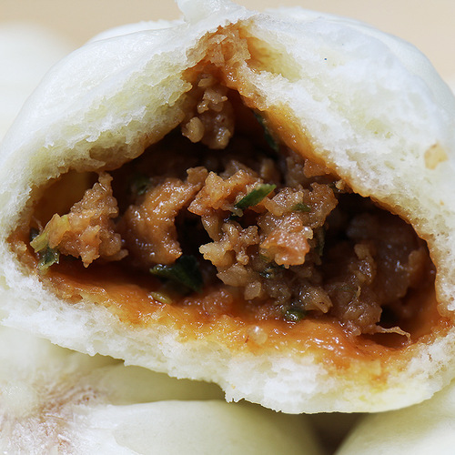 Commercial wholesale breakfast takeout frozen soup dumplings Shansi cuisine instant fresh meat buns frozen noodle foods vegetable buns