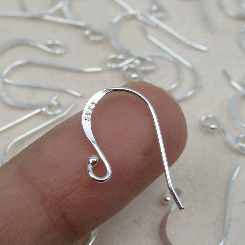 Серьги‑крючки S925 стерлинговое серебро, ручной крючок для уха, чистота 925