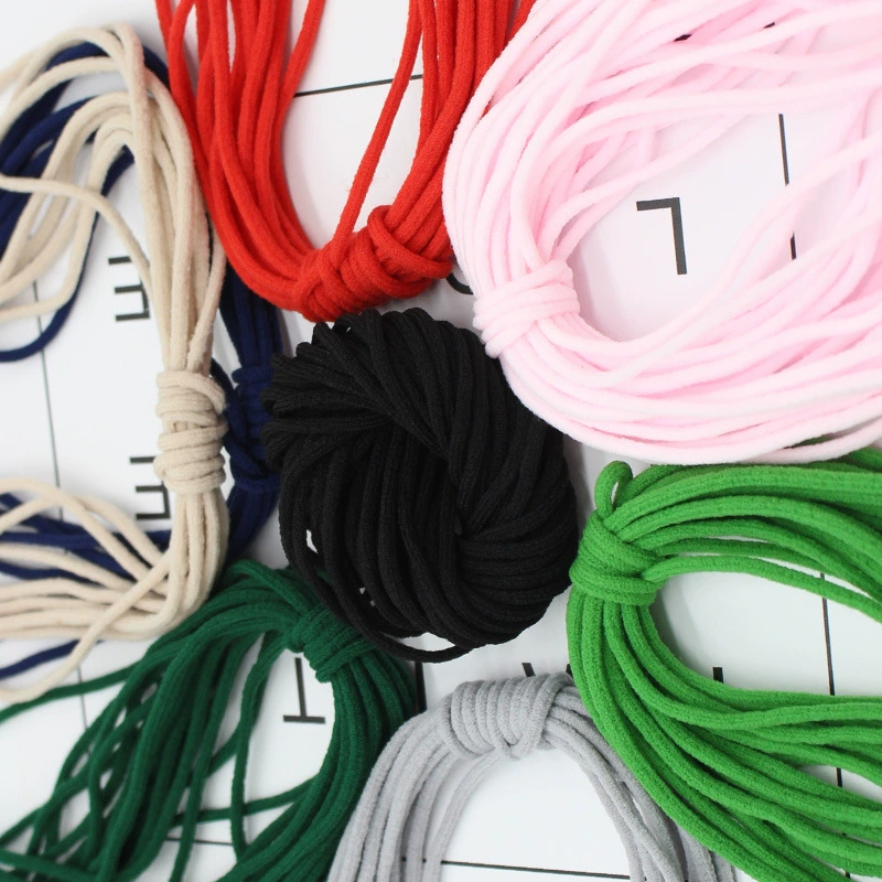 В наличии Bluebird 3 мм Круглая подвесная одноразовая маска Ушной ремешок Цветная Плоская Маска Ушной ремешок