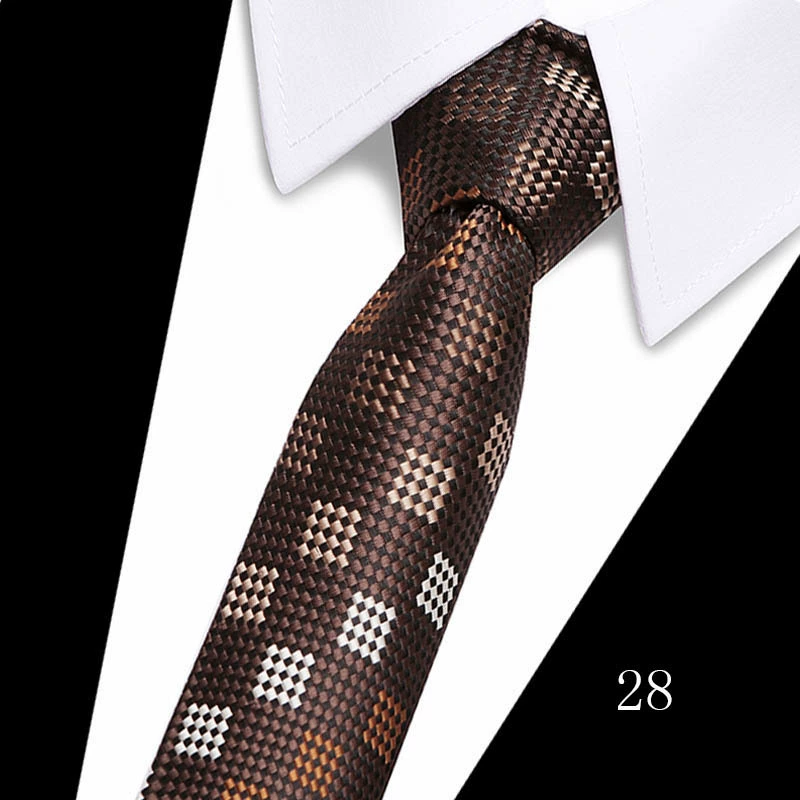 Tie, high-quality South Korean silk, 7.5 cm wide, classic long 146 cm