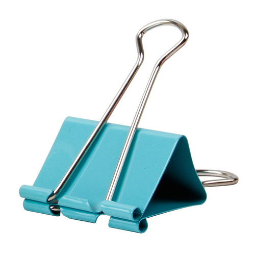 Deli 8553 long tail clip color long tail clip color ticket clip money clip metal long tail clip student test paper clip