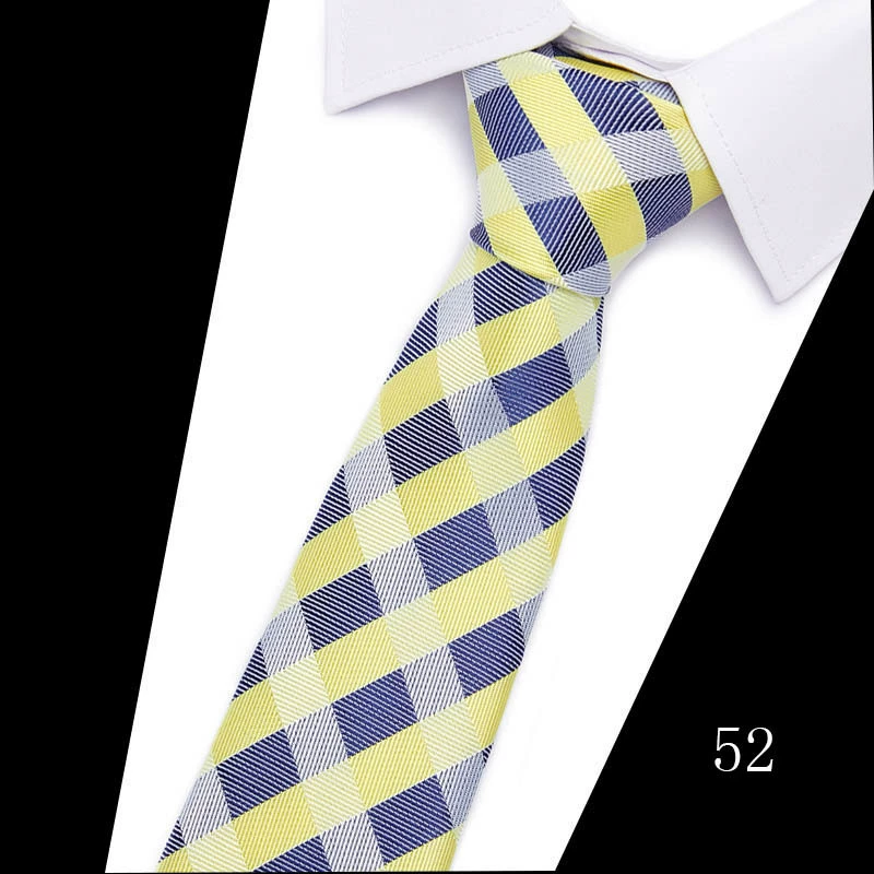 Tie, high-quality South Korean silk, 7.5 cm wide, classic long 146 cm