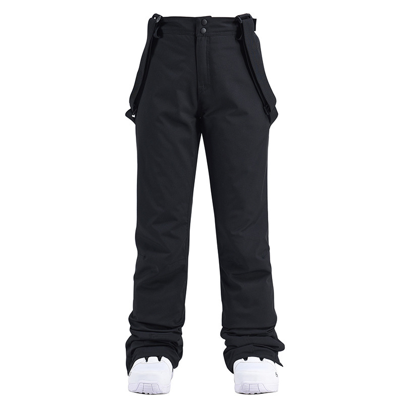 Ski Pants Men's and Women's Winter Outdoor Windproof Water-splashing Warm Thickened Snowboard Double-board Strap Ski Pants Ski Pants Men's and Women's Winter Outdoor Windproof Water-splashing Warm Thickened Snowboard Double-board Strap Ski Pants
