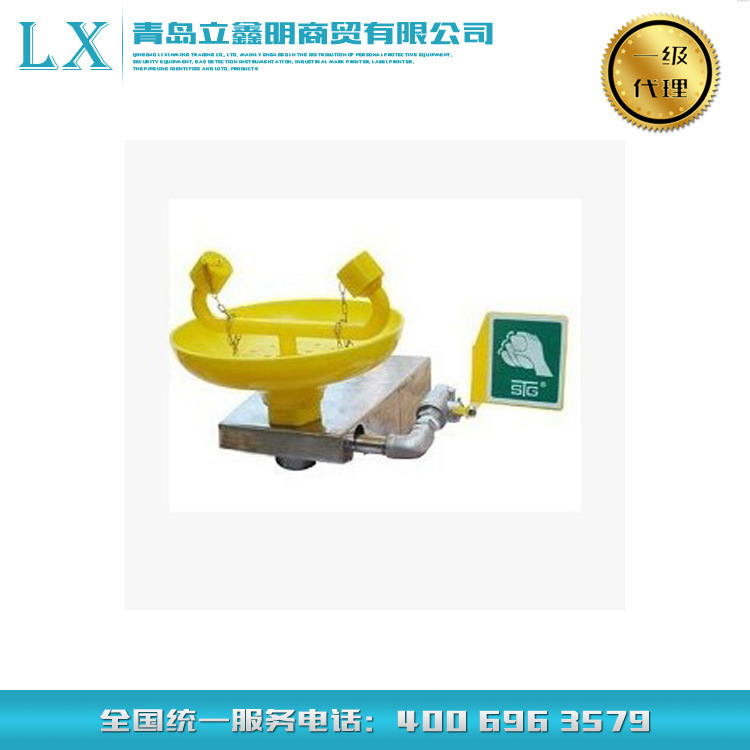 STG/斯壮格 抗腐蚀 不锈钢 挂壁式 洗眼器P/N803001  P/N803002