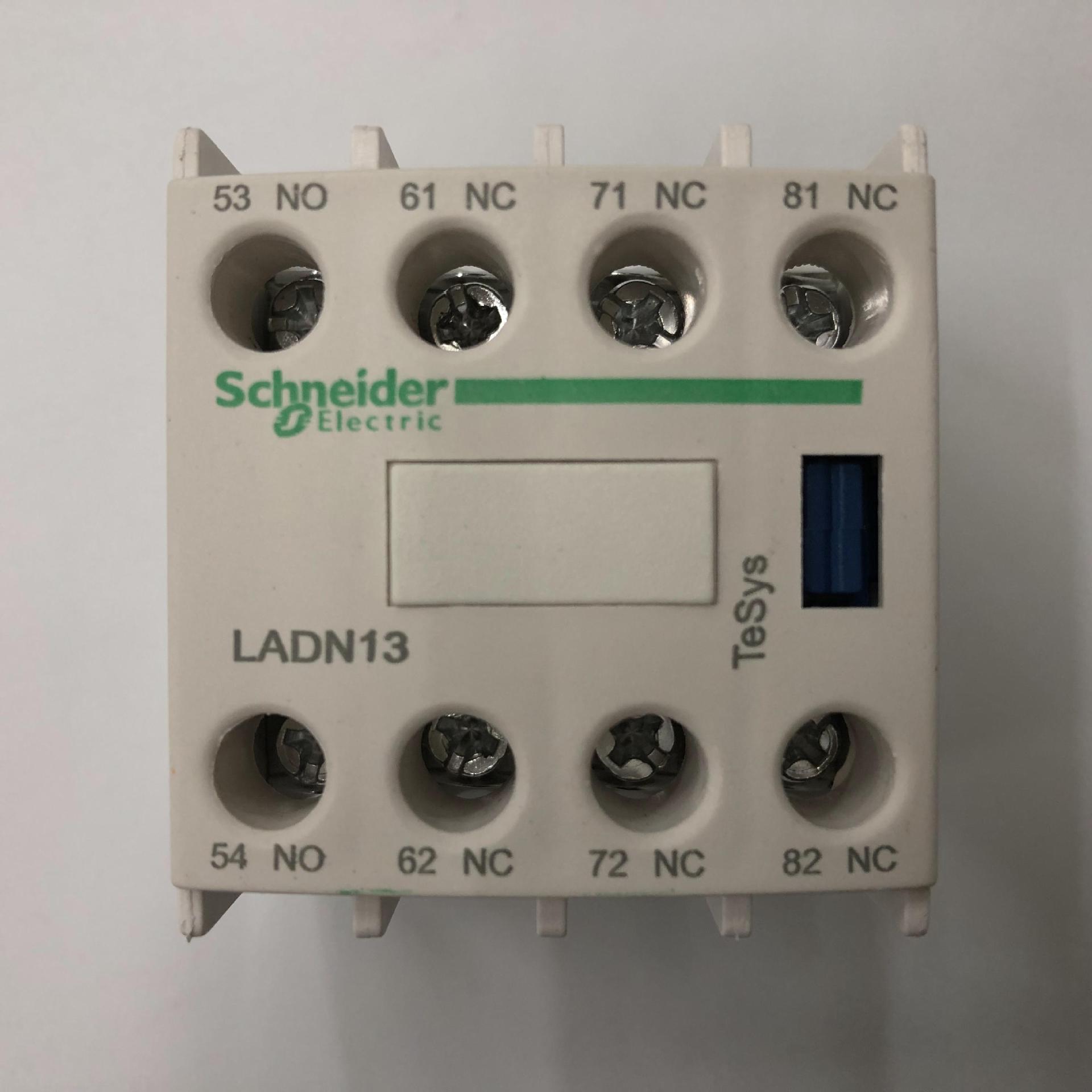 原装正品LADN13C Schneider接触器1开3闭辅助触头模块
