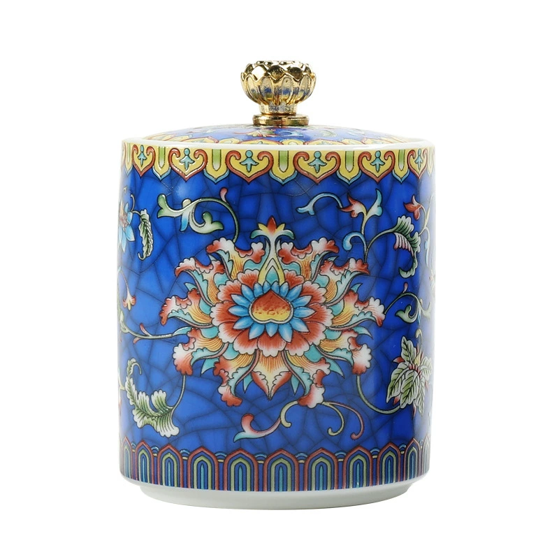 Керамическое эмалированное изделие, маленькая коробочка для хранения, pu-erh чай, упаковка, подарочная коробка, тканевая сумка