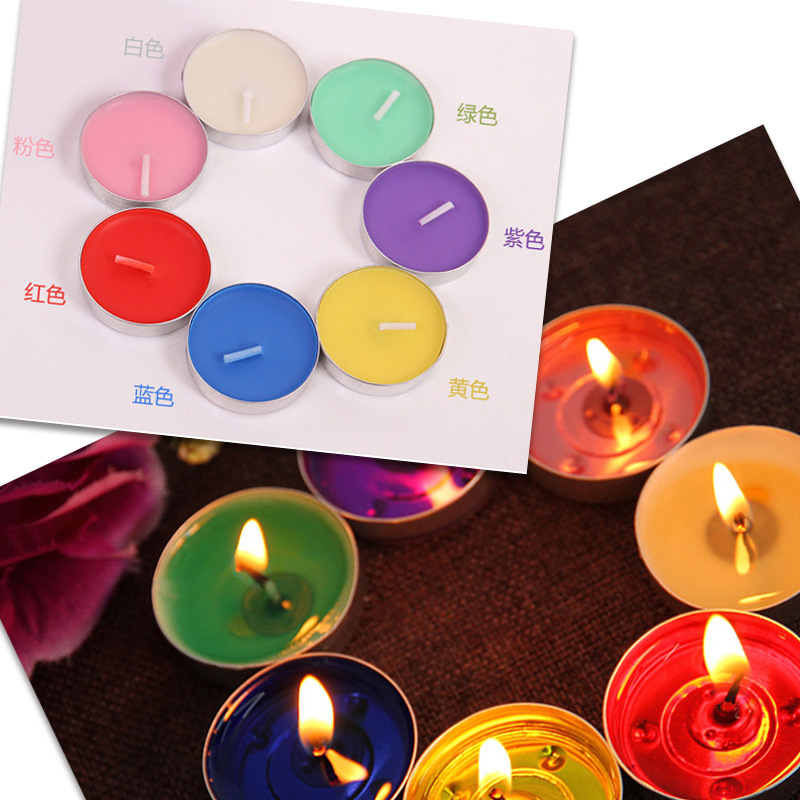 Venta al por mayor 50 unids color curling aluminio Shell vela sin humo té insípido cera calefacción péndulo Multi-propósito transfronterizo