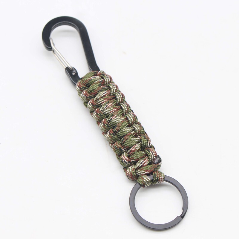 Outdoor survival mountaineering key chain umbrella rope woven key chain ring umbrella rope pendant key ring umbrella rope key chain Outdoor survival mountaineering key chain umbrella rope woven key chain ring umbrella rope pendant key ring umbrella rope key chain