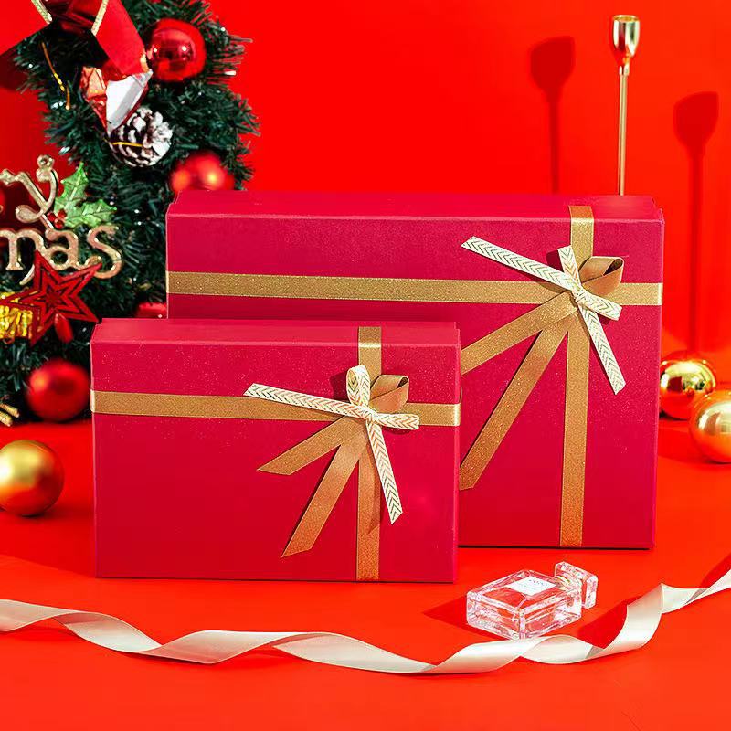 红色礼品包装盒送女朋友闺蜜礼物包装盒子口红项链首饰礼品盒