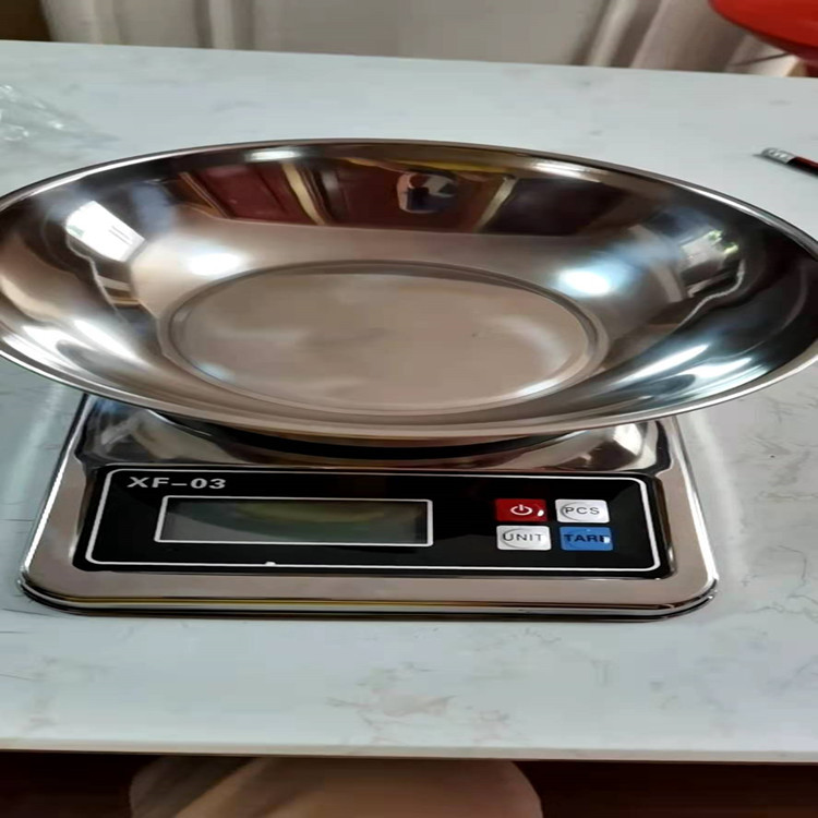 Balanza de cocina de acero inoxidable para la exportación transfronteriza de 5kg / 1g de báscula electrónica para hornear