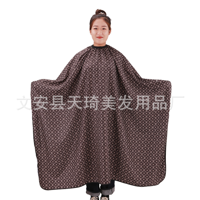 Capa grande para barbería, delantal de corte de pelo antiadherente, chal de peluquería, capa de salón, envío directo transfronterizo de moda. image 7