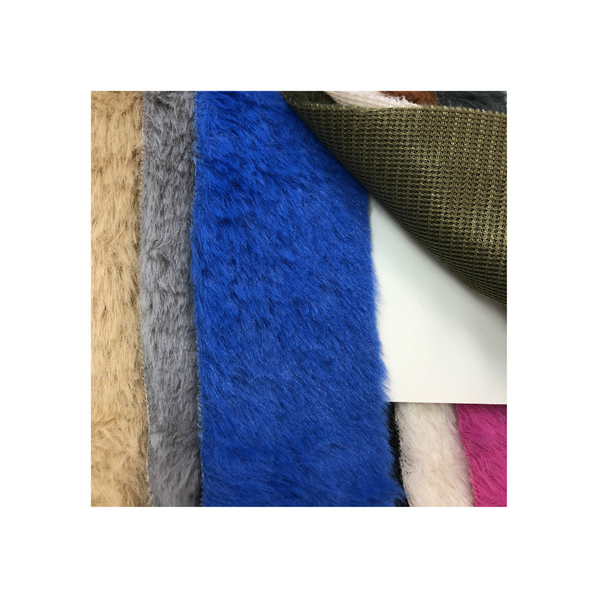 Conejo PV tela de peluche tela de peluche ultra suave juguetes de peluche corto abrigo calentamiento zapatos bolsas tela de peluche