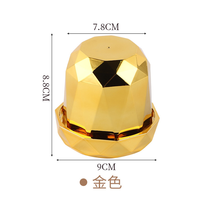 Dice, barra KTV con base, hueco, galvanoplastia, hueco