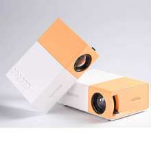 跨境黄白机YG300家用迷你微型投影仪YT300LED便携式投影机HDR10