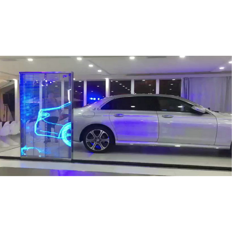 智能互动滑轨屏 感应拼接轨道屏 移动滑轨电视方案