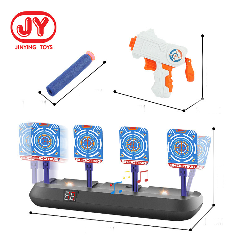 Venta caliente transfronteriza puntuación electrónica objetivo móvil 4 Objetivo Móvil competencia de puntuación interactiva entre padres e hijos Juguete objetivo