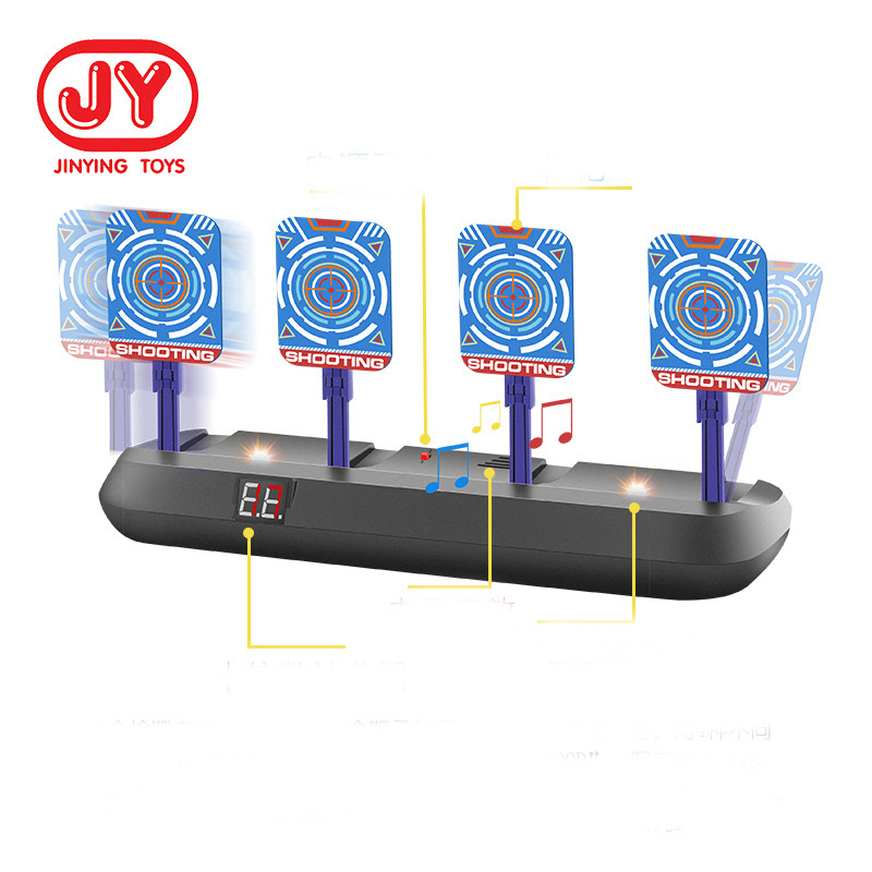 Venta caliente transfronteriza puntuación electrónica objetivo móvil 4 Objetivo Móvil competencia de puntuación interactiva entre padres e hijos Juguete objetivo