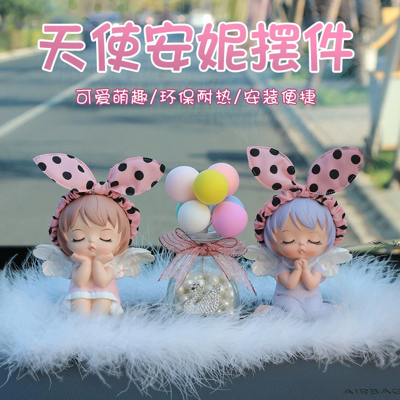 Автомобильные аксессуары украшения из смолы Милая креативная кукла Энни Ангел богиня кукла товары для украшения интерьера автомобиля