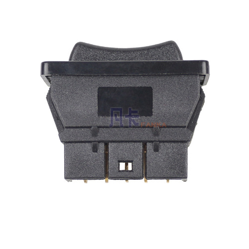 153-01 Car rocker switch double pole double throw car electric window glass lift switch strip blue and red