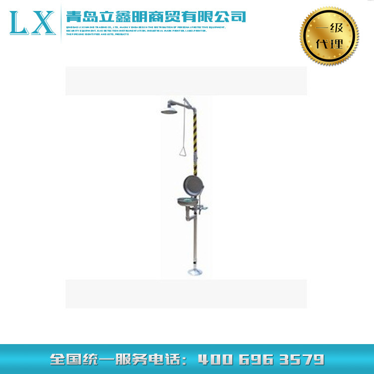 斯壮格 STG 不锈钢复合式洗眼器 P/N801009-S1E1B1