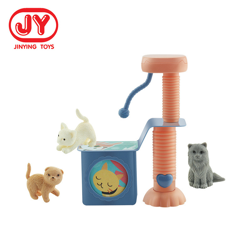 Amazon venta caliente de juguetes para niños en casa simulación de mascotas, gatos, equipos médicos, serie de juegos de origen, fábrica al por mayor