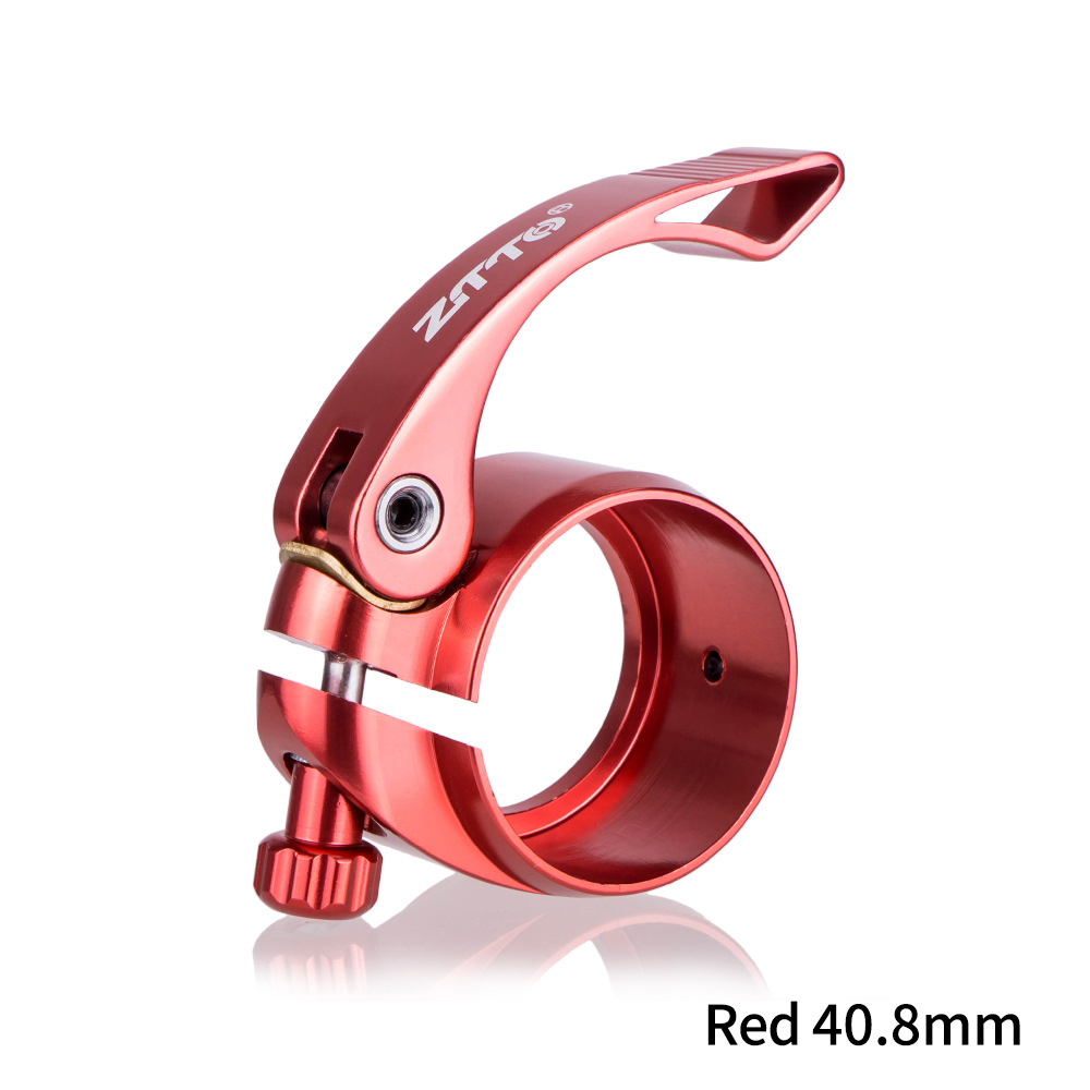Abrazadera de Tija de Sillín para Bicicleta 39.8mm 40.8mm de Aleación de Aluminio