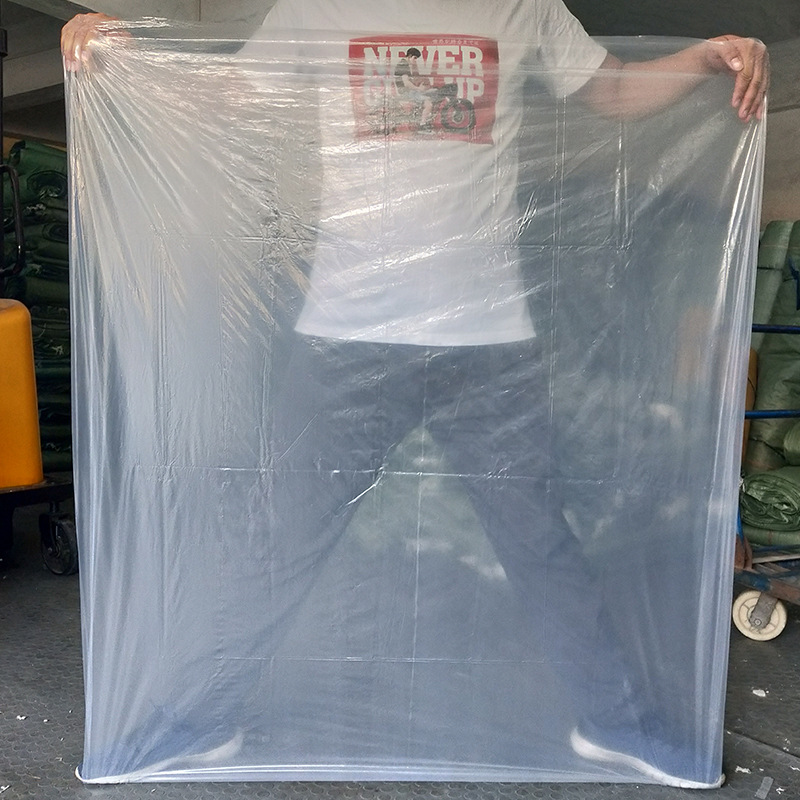 PE high-pressure large flat-mouth plastic bag inner bag, carton inner bag, garment and food moisture-proof and dust-proof film bag