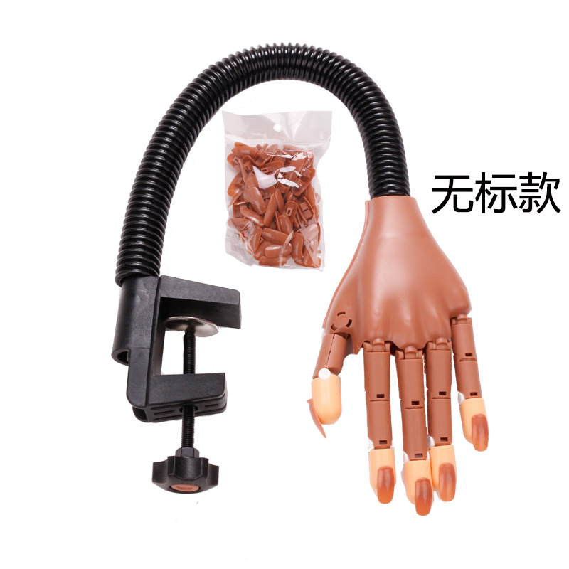 Manos articulares de manicura, manios articulares flexibles y móviles, con soporte, 1 paquete de manios articulares de manicura