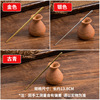 Metal modern retro Chinese hairpin for elderly, hairgrip, simple and elegant design, wholesale