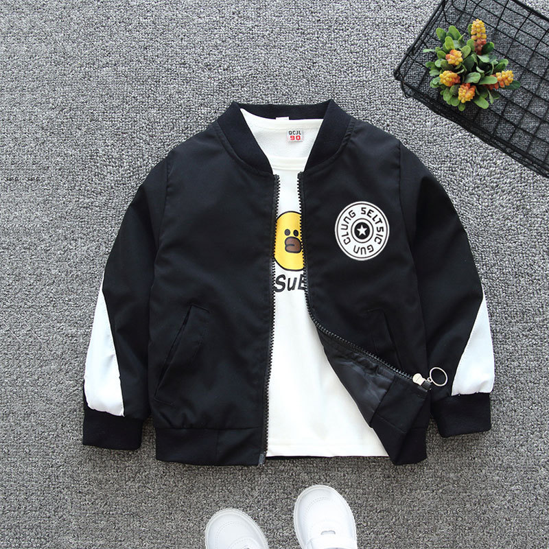 2025 ropa de primavera para niños nuevos, ropa para niños medianos y grandes, uniformes de béisbol súper geniales, chaquetas tipo cárdigan informales de primavera y otoño, guapos