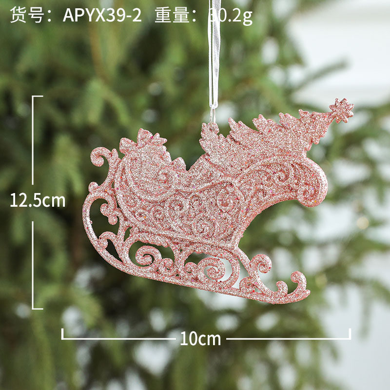 Colgante de coche de árbol de color rosa/pieza/30,2G