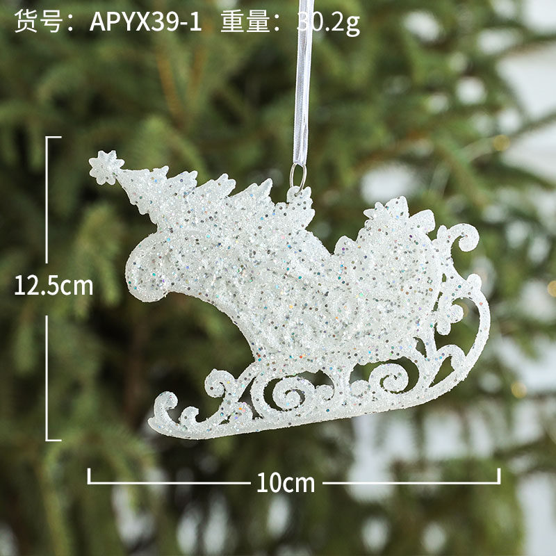 Colgante de coche de árbol blanco/pieza/30,2G