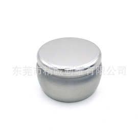 金属银色8OZ蜡烛铁罐 马口铁蜡烛胖罐 厂家定制膨胀大肚腩蜡烛罐