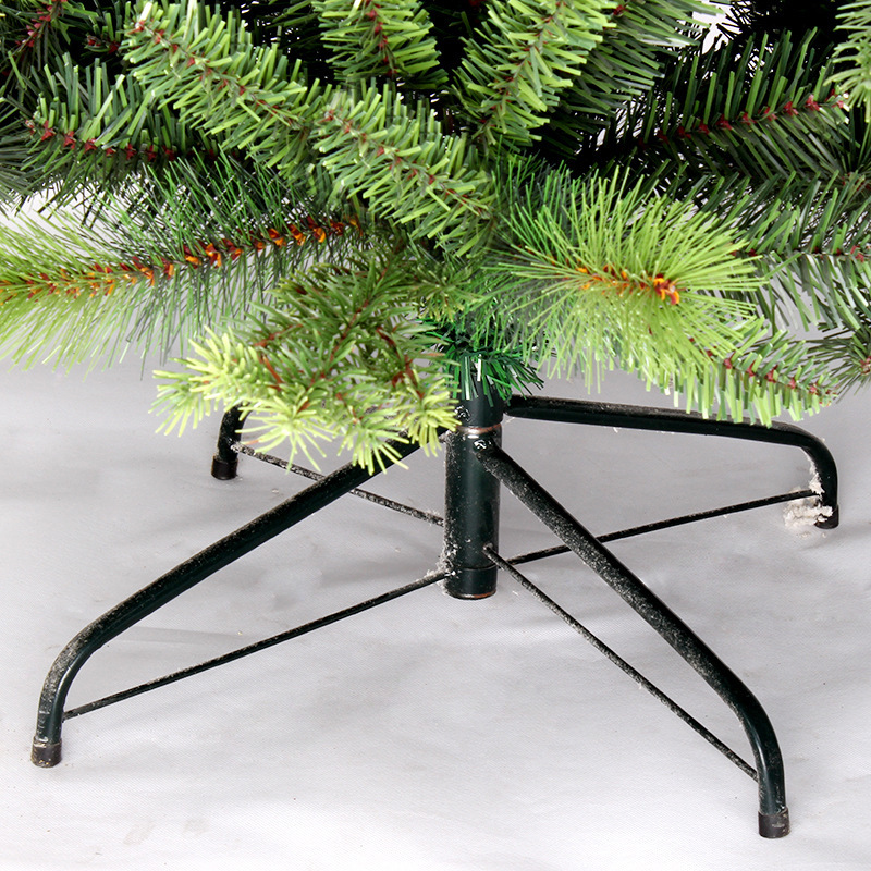 Árbol de Navidad 1,5 m 1,8 m cifrado de lujo PE + PVC árbol de Navidad material ignífugo Árbol de Navidad decoración de Navidad árbol de pino verde