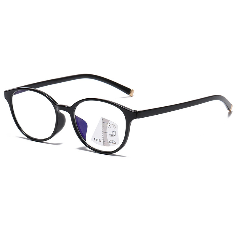 TR90 Frame Retro Anti-blue Light Presbyopia Glasses Women's Automatic Zoom Progressive Multi-focus Far and Near Dual-purpose Presbyopia Glasses TR90 Frame Retro Anti-blue Light Presbyopia Glasses Women's Automatic Zoom Progressive Multi-focus Far and Near Dual-purpose Presbyopia Glasses