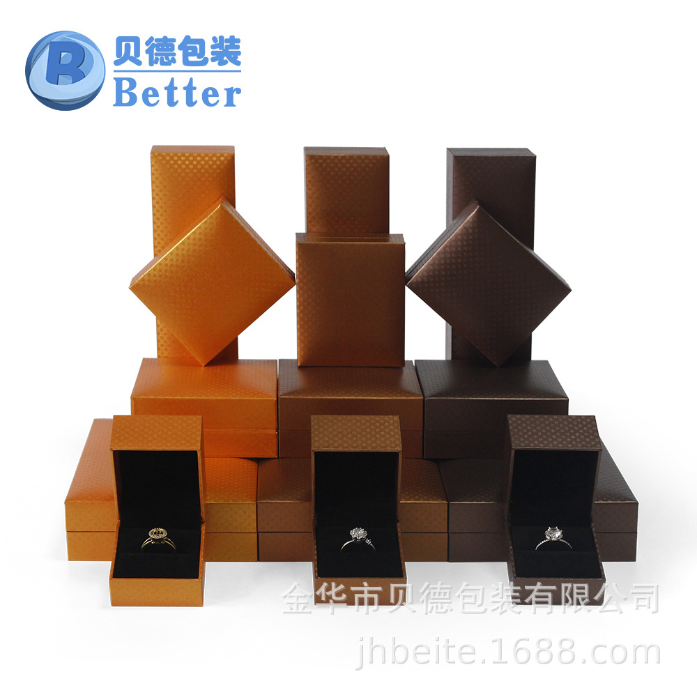 高品质飘格纹手镯盒 珠宝首饰盒 手镯盒塑胶盒 高档充皮纸项链