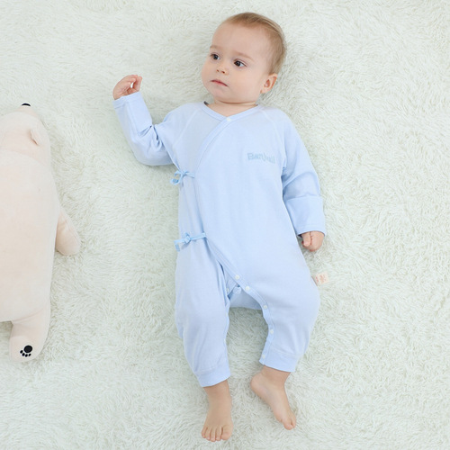 Baby jumpsuit spring and autumn newborn baby clothes summer baby clothes male and female babies 0-3-6 months