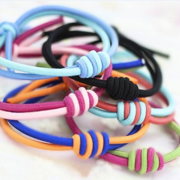 Personalized new Korean hair accessories double -line double -color…