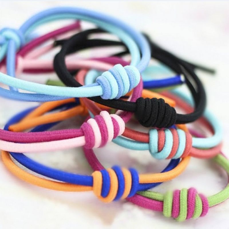 Personalized new Korean hair accessories double -line double -color…