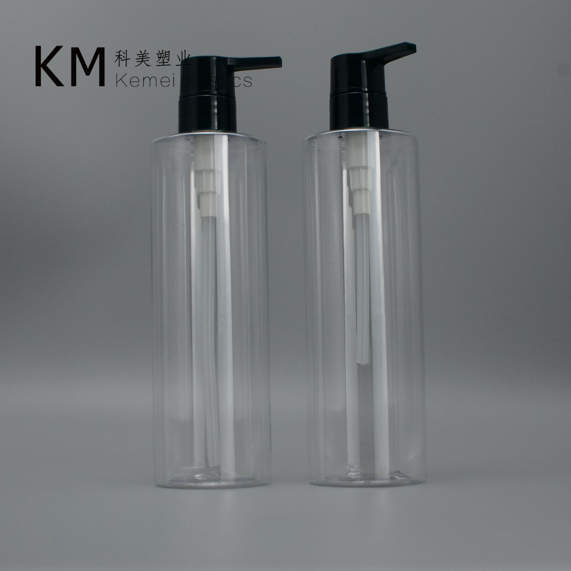 科美透明塑料空瓶短全新料喷雾液体直喷圆形吹瓶细雾喷壶pet瓶