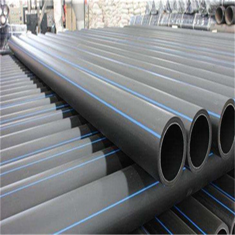 全新料PE给水管110黑色PE给水管160聚乙烯PE管材，量大优惠